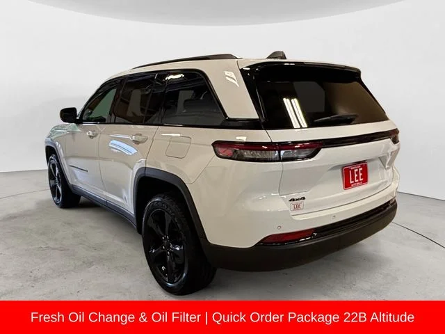 Used 2023 Bright White Clearcoat Jeep Altitude X image 3