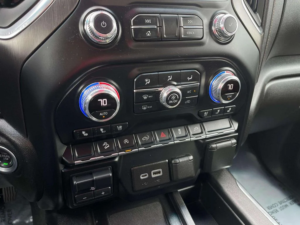 Used 2021 Ebony Twilight Metallic GMC AT4 image 15