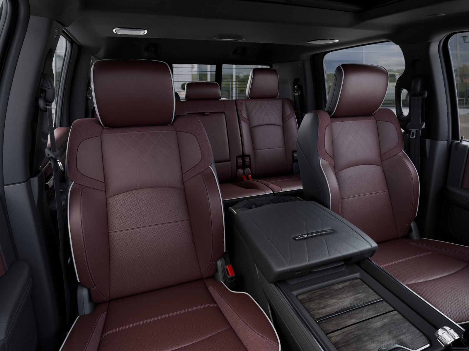 New 2025 Diamond Black Crystal Pearl-Coat Exterior Paint RAM Limited image 46