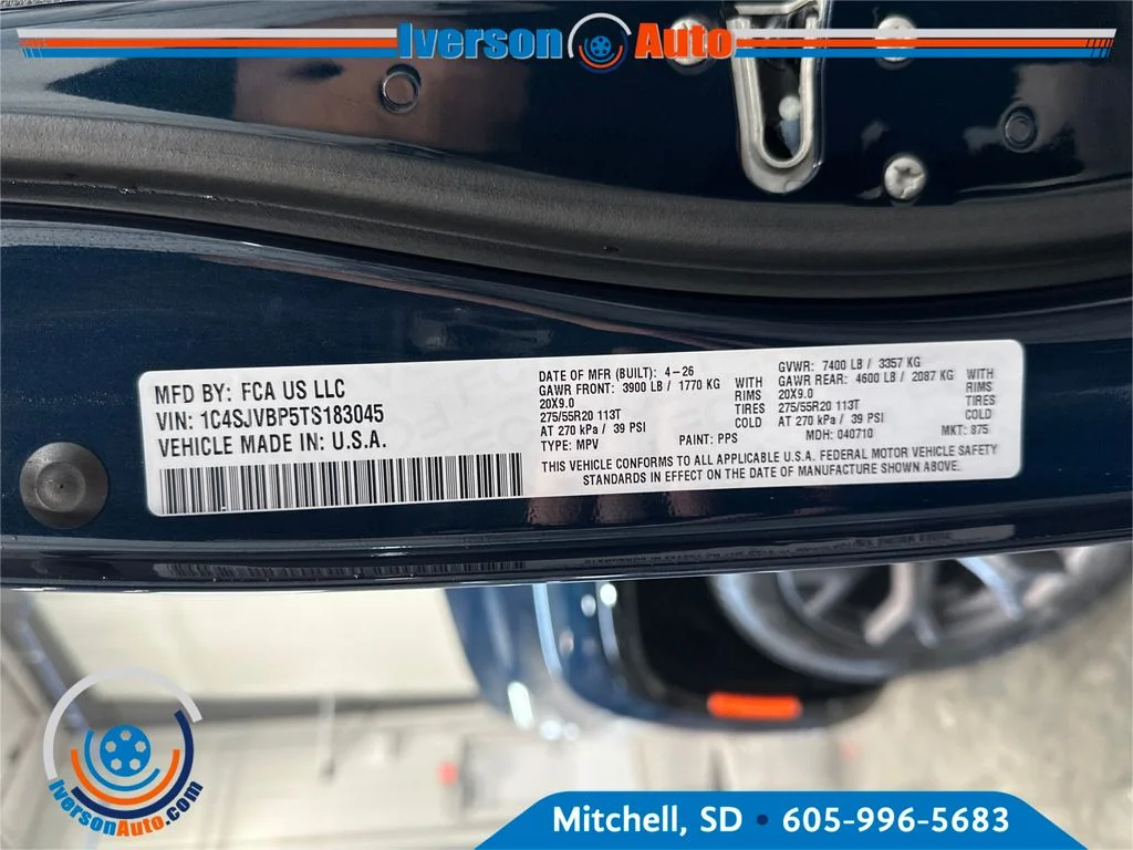 New 2026 Blue Jeep Limited Altitude image 12
