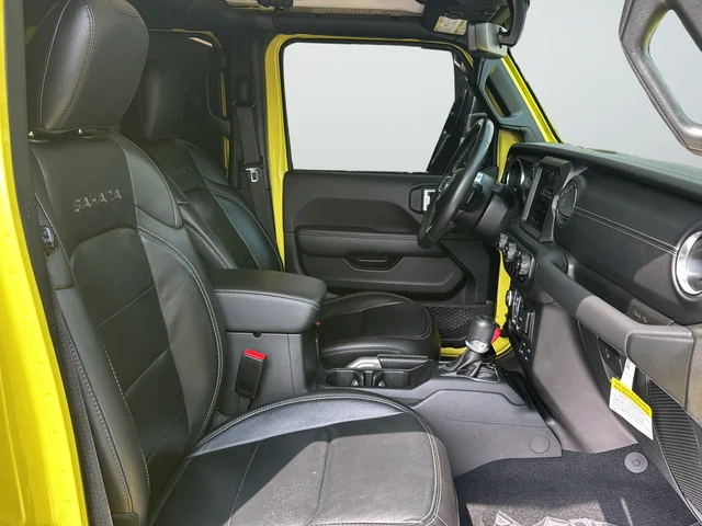 Used 2023 Yellow Jeep Sahara 4xe image 26