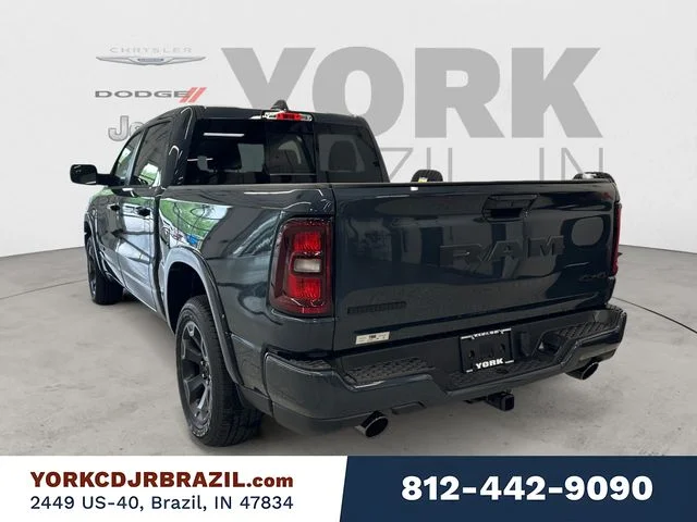 New 2026 Forged Blue Metallic Exterior Paint RAM Big Horn/Lone Star image 3