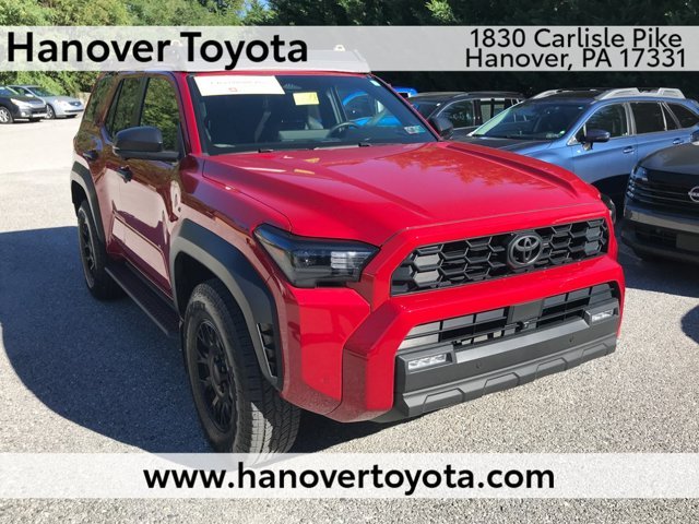 Used 2025 Supersonic Red Toyota TRD Off Road Premium image 1