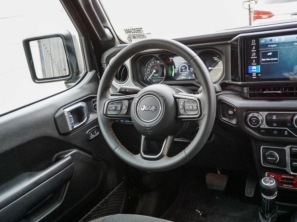 Used 2024 Black Jeep Willys 4xe image 16