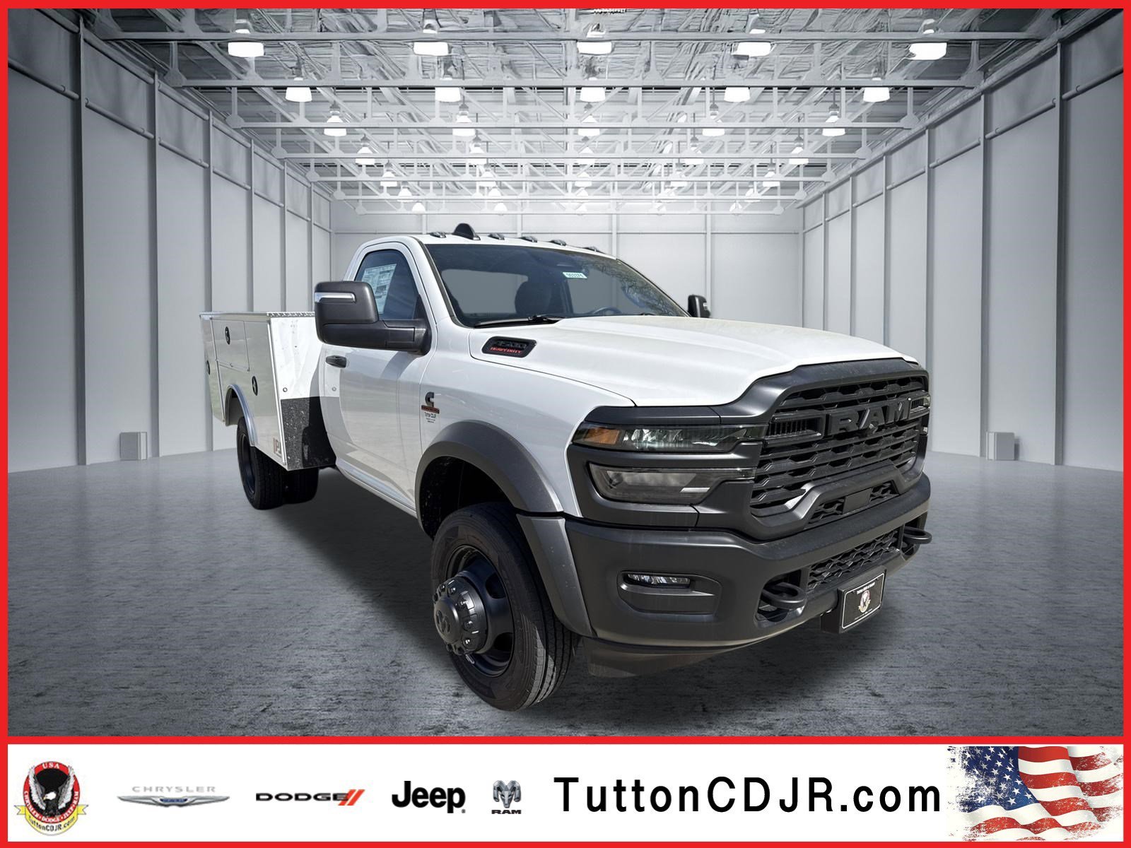 New 2026 Bright White Clear-Coat Exterior Paint RAM Tradesman image 1
