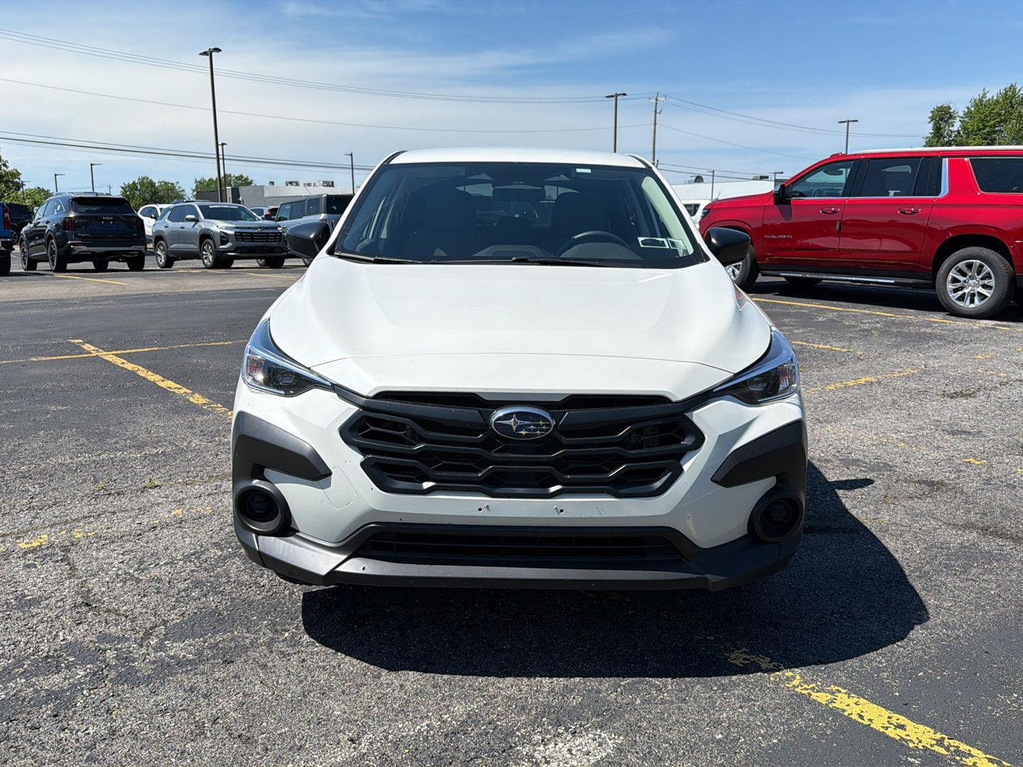 Used 2025 Crystal White Pearl Subaru Base image 13