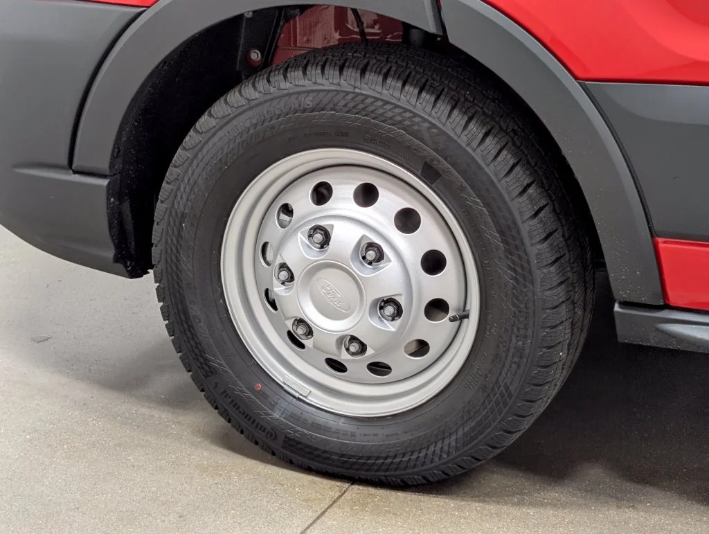 New 2027 Race Red Ford Cargo Van image 2