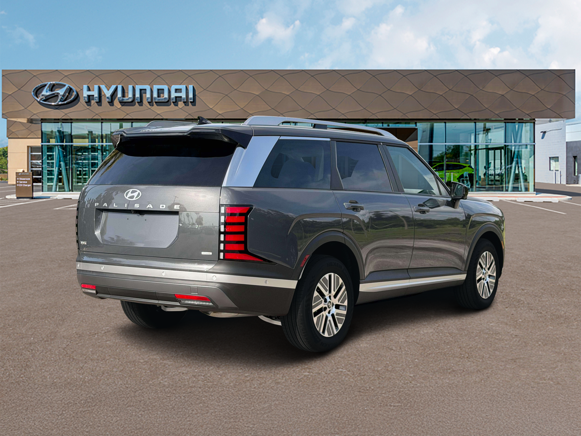 New 2027 Gray Hyundai SEL Premium 7P image 7