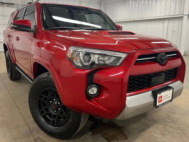 Used 2023 Red Toyota TRD Off-Road Premium image 1