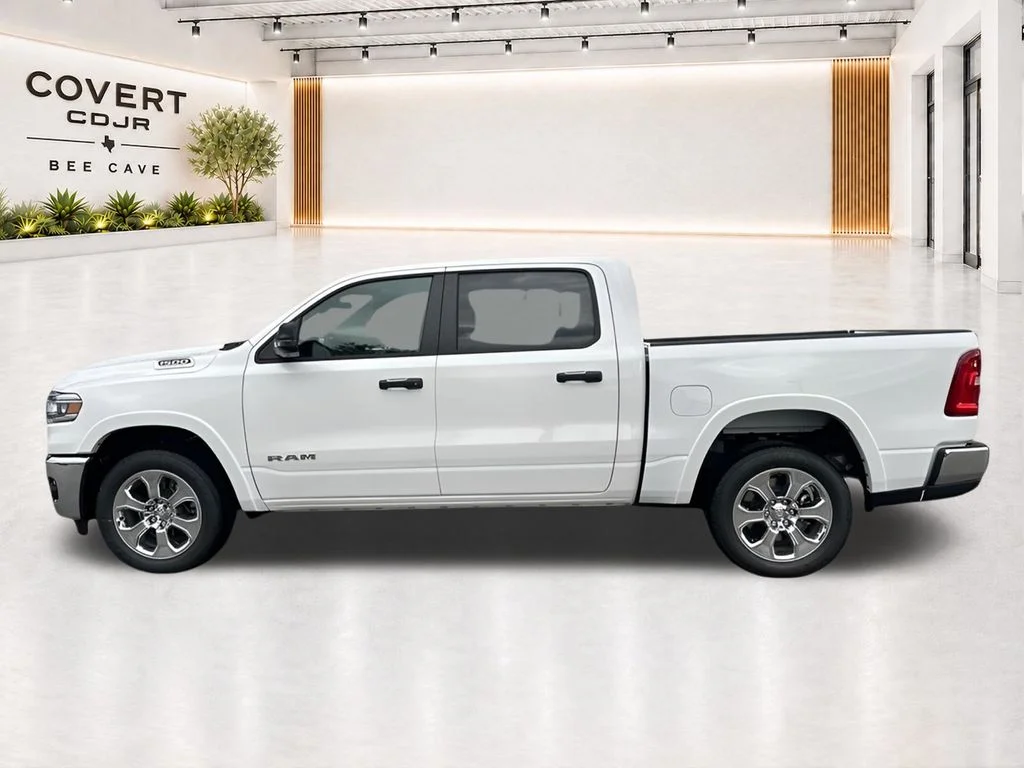 New 2026 Bright White Clear-Coat Exterior Paint RAM Big Horn/Lone Star image 7