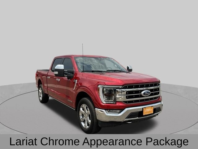 Certified Used 2021 Red Ford Lariat image 10