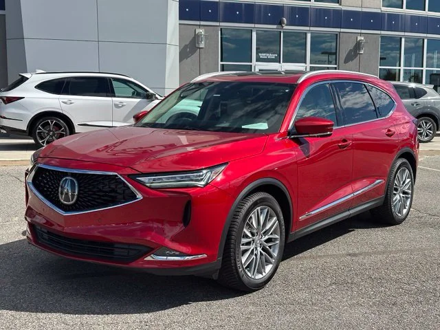 Certified Used 2022 Performance Red Pearl Acura SH-AWD ADVANCE image 2