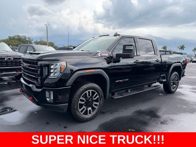 Used 2020 Black GMC AT4 image 3