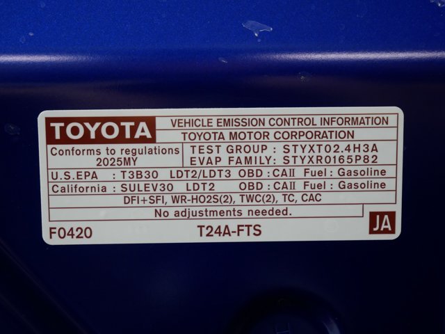 Certified Used 2025 Blue Crush Metallic Toyota Double Cab TRD Off-Road w/ Premium Pkg image 31