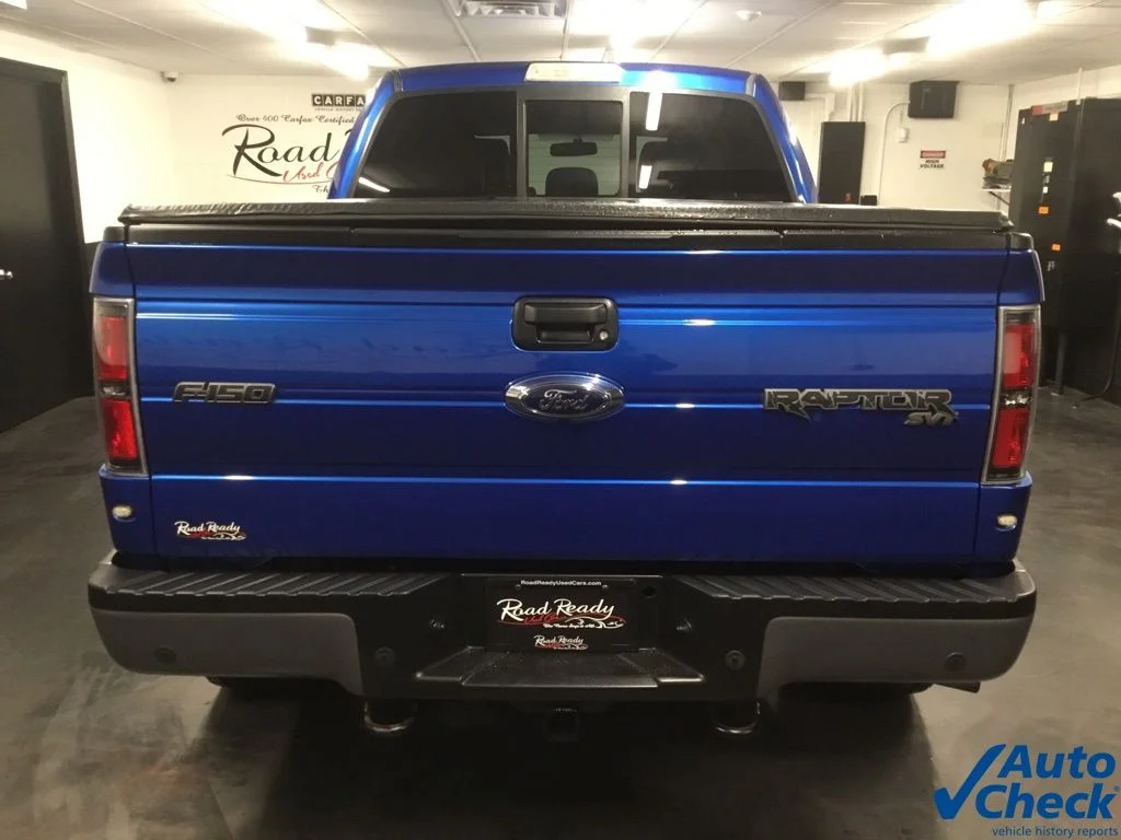 Used 2014 Blue Ford SVT Raptor image 9
