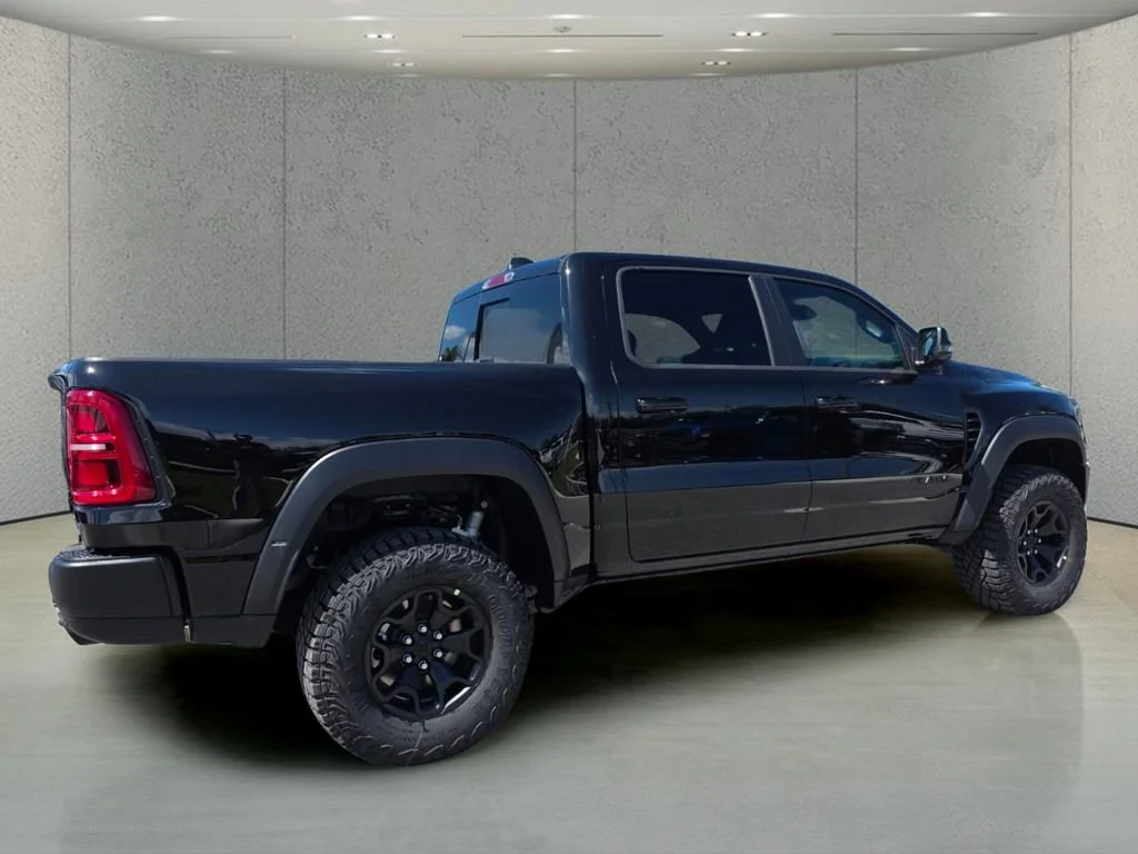 New 2026 Diamond Black Crystal Pearl-Coat Exterior Paint RAM RHO image 4