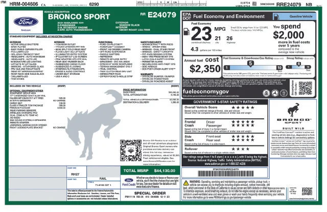 Certified Used 2024 Shadow Black Ford Badlands image 34