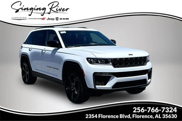 New 2026 Bright White Clear-Coat Exterior Paint Jeep Limited image 1