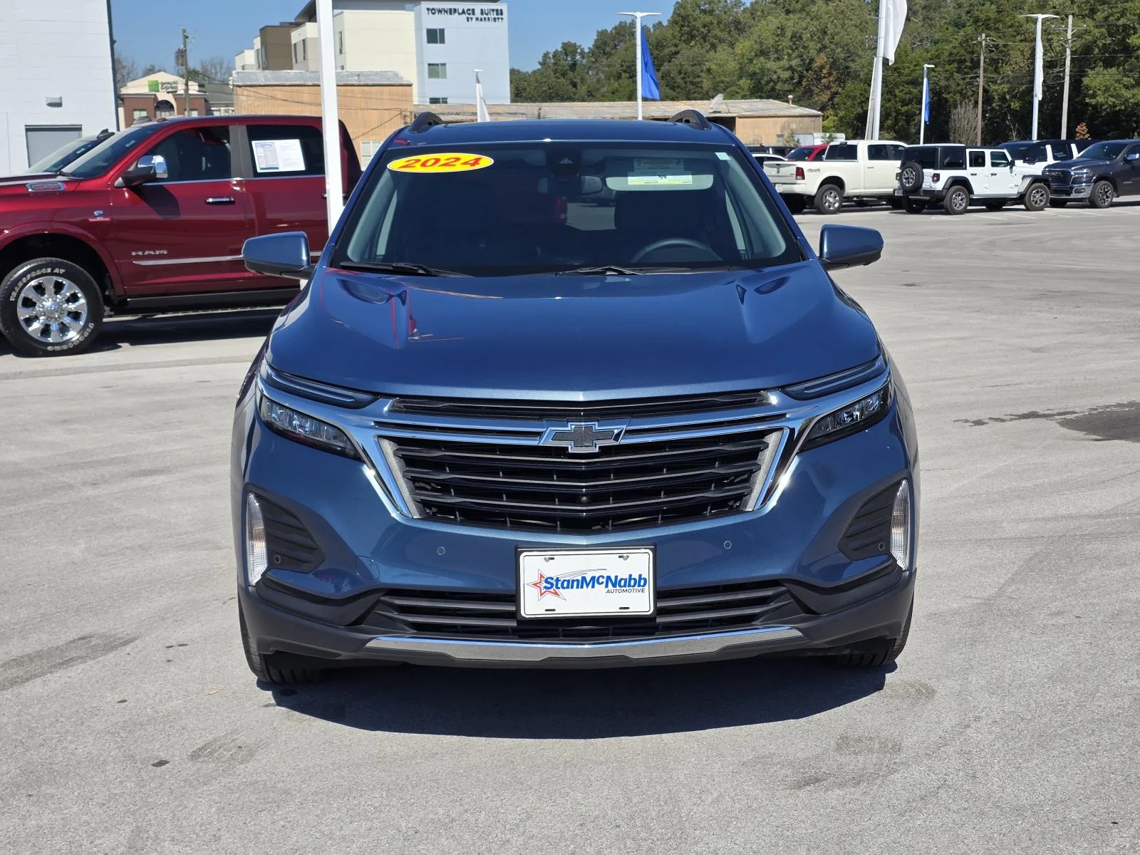 Used 2024 Lakeshore Blue Metallic Chevrolet LT image 2