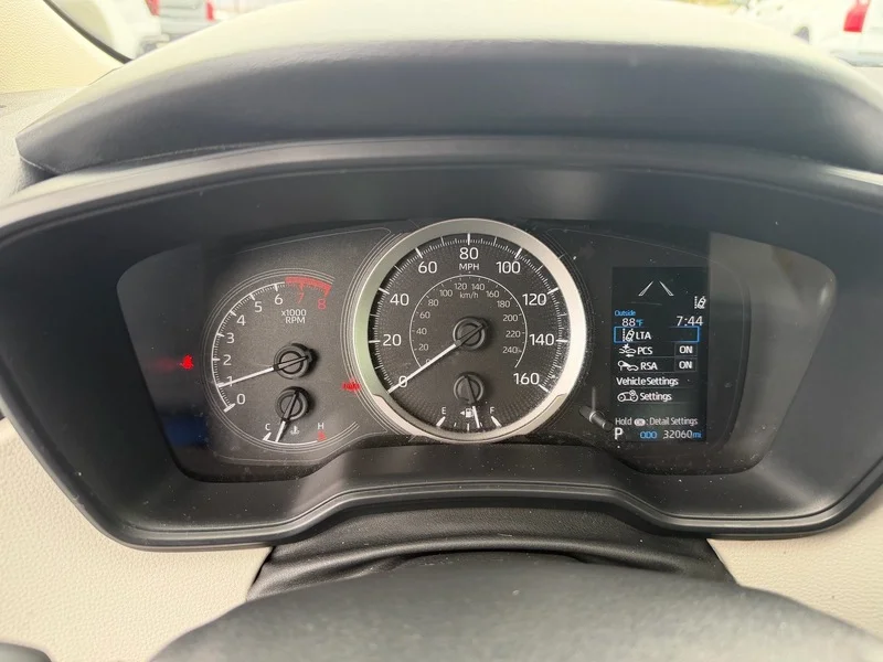 Used 2022 Black Sand Pearl Toyota LE image 9