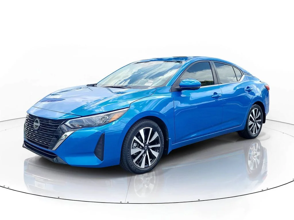 Certified Used 2024 Blue Nissan SV image 4