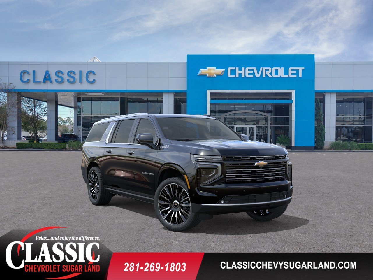 2026 Chevrolet Suburban High Country Black at Classic Elite Chevrolet Hwy 6