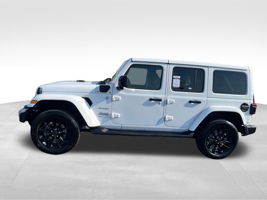 Used 2024 White Jeep Sahara 4xe image 2