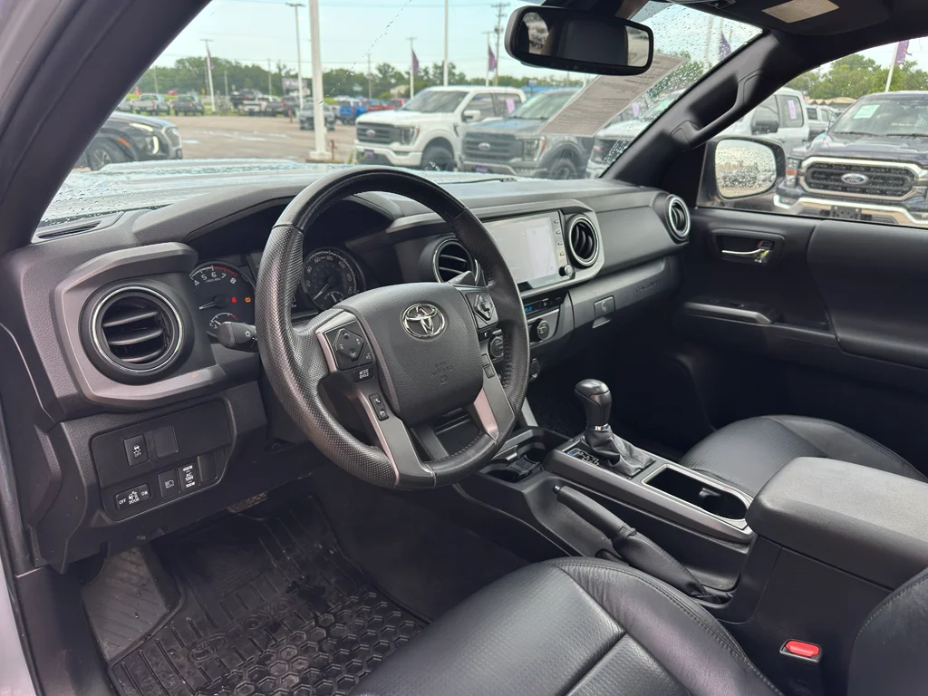 Used 2021 Midnight Black Metallic Toyota TRD Sport image 14