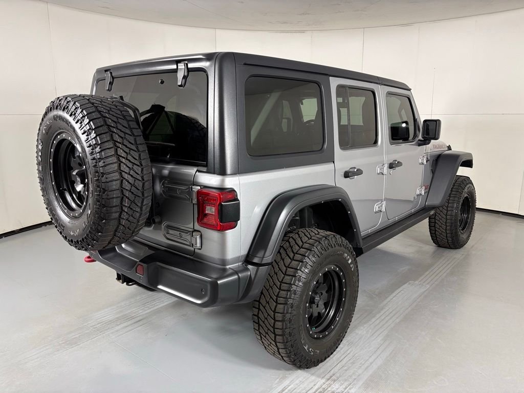Used 2021 Silver Jeep Unlimited Rubicon image 8