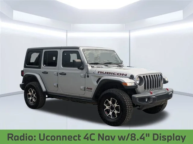 Used 2019 Silver Jeep Unlimited Rubicon image 9