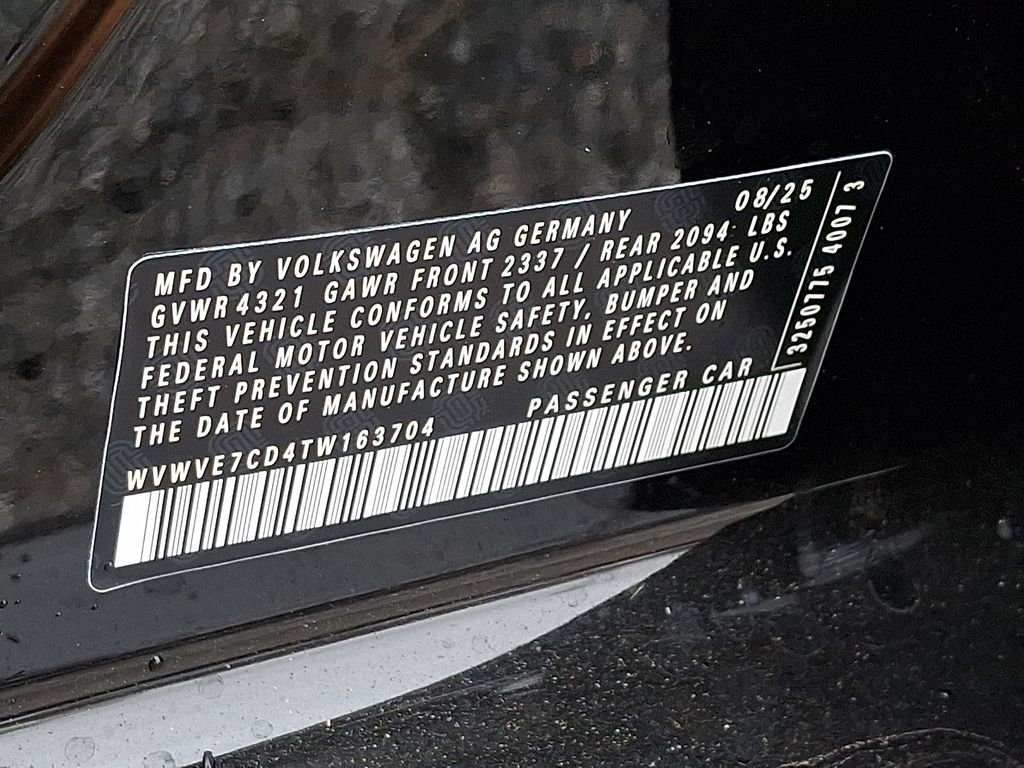 New 2026 Black Volkswagen Autobahn image 12
