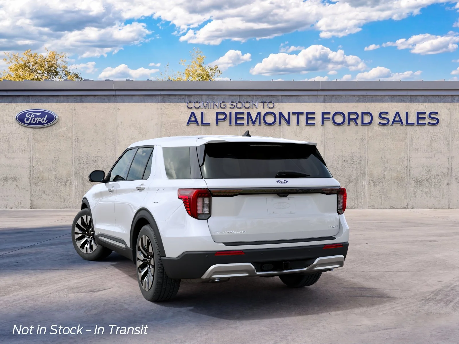 New 2027 Star White Metallic Tri-Coat Ford Platinum™ image 8