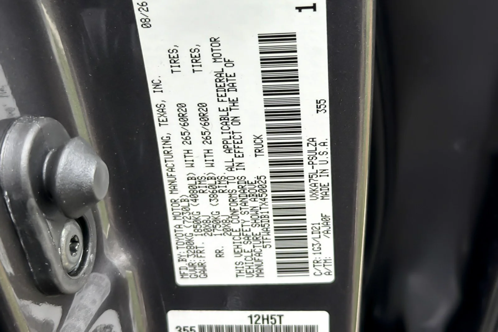 New 2026 Magnetic Gray Metallic Toyota  Limited image 32
