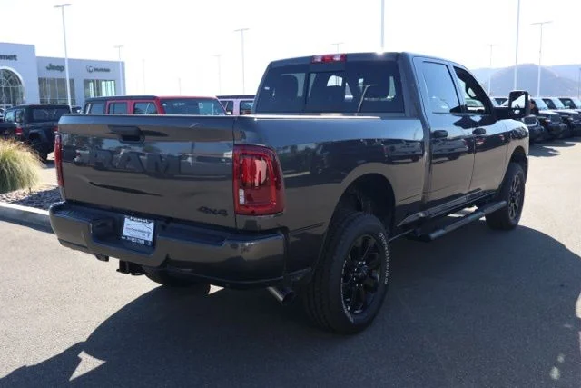 New 2026 Granite Crystal Metallic Clear-Coat Exterior Paint RAM Tradesman Black Express Crew Cab 4x4 image 3