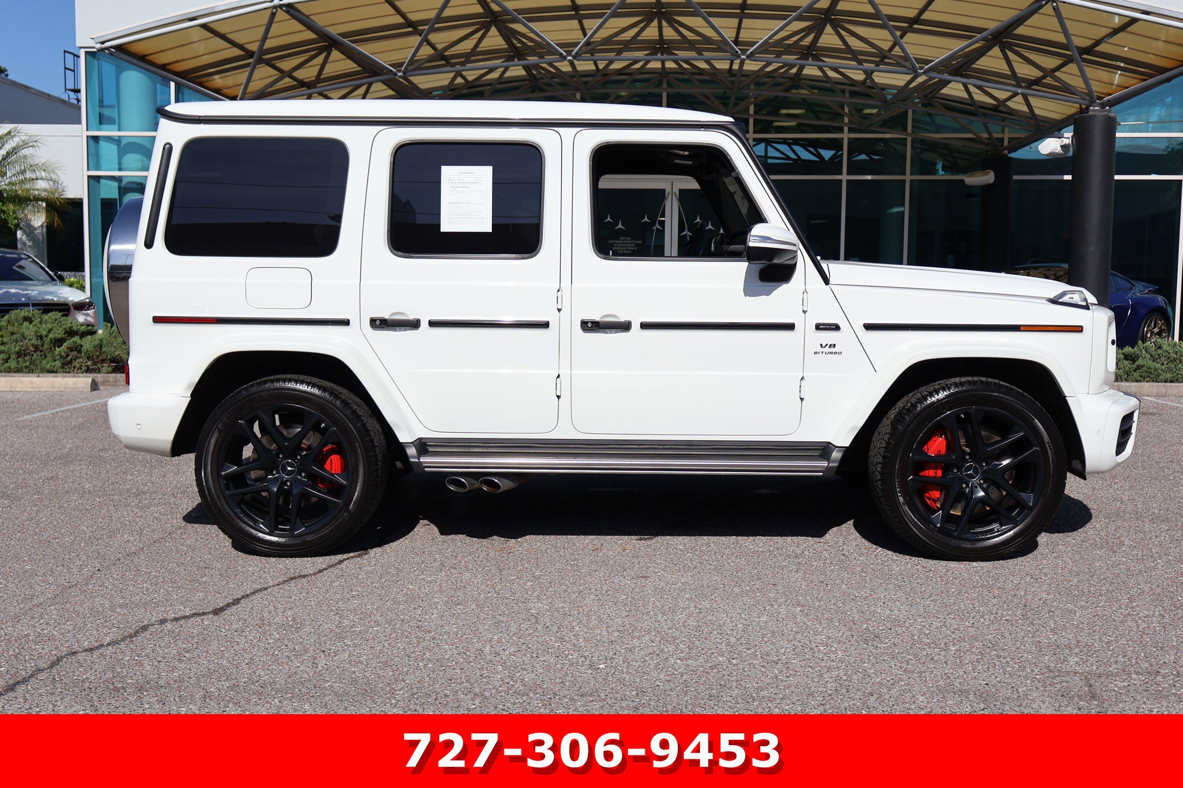 Used 2021 Polar White Mercedes-Benz AMG® G 63 image 12