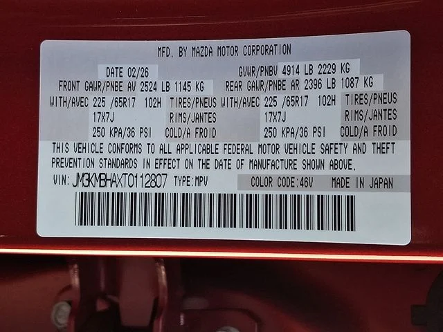 New 2026 Red Mazda 2.5 S Select image 15