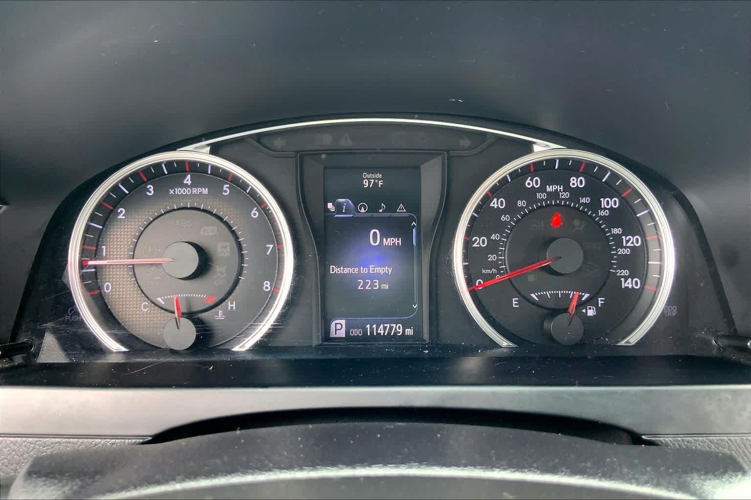 Used 2015 Super White Toyota XSE image 25