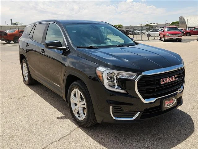 Used 2024 Black GMC SLE All-Wheel Drive image 6