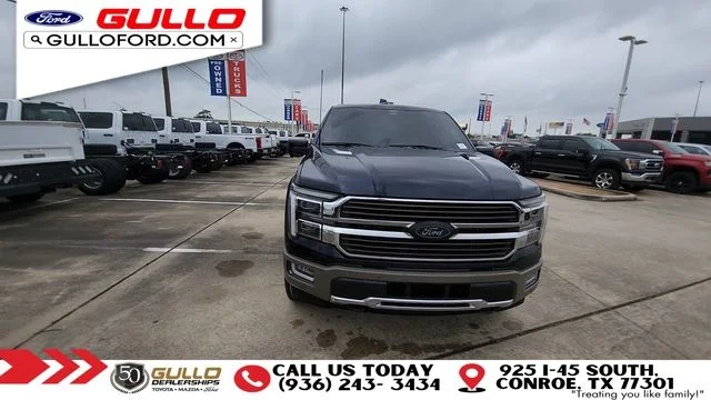 Certified Used 2025 Antimatter Blue Metallic Ford King Ranch image 3