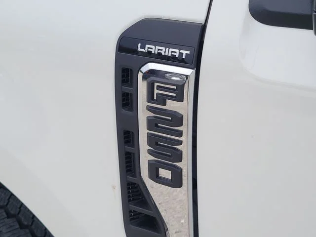 New 2026 White Metallic Ford Lariat image 9