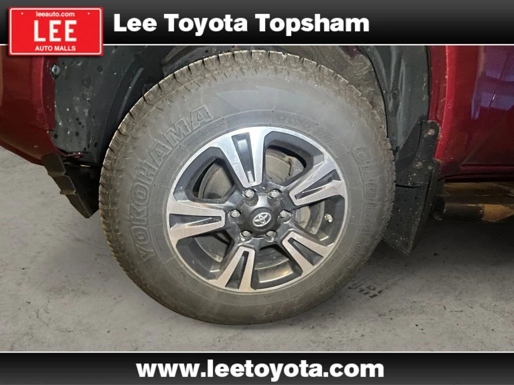 Used 2019 Barcelona Red Metallic Toyota TRD Sport image 14