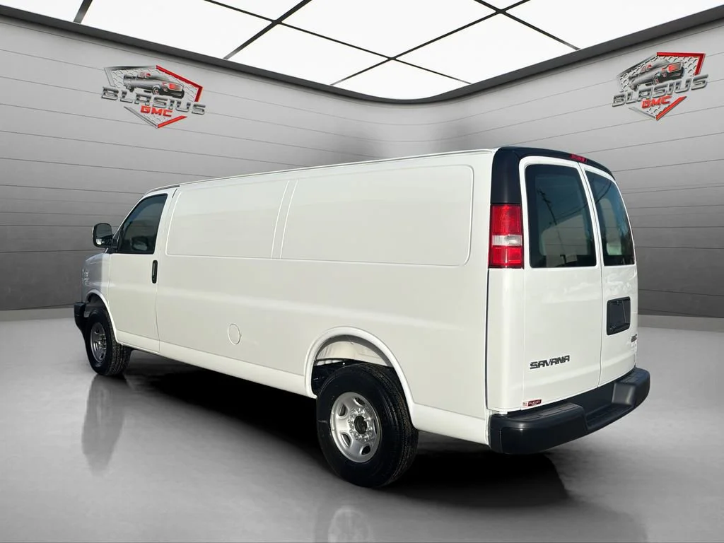 New 2026 Summit White GMC Work Van image 3