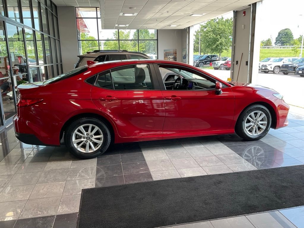 Certified Used 2025 Red Toyota LE image 5