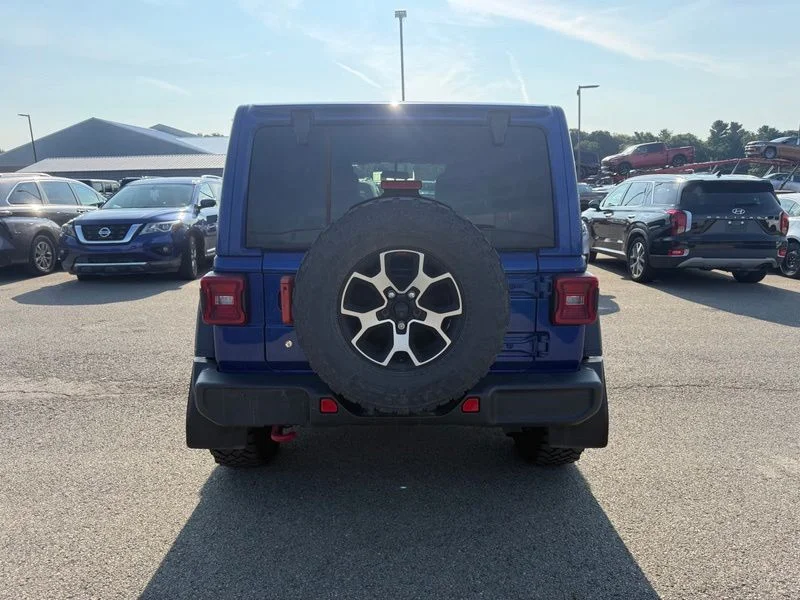 Used 2020 Blue Jeep Unlimited Rubicon image 12