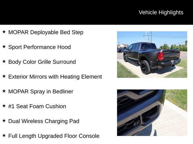New 2026 Granite Crystal Metallic Clear-Coat Exterior Paint RAM LARAMIE image 27