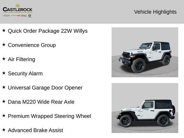 New 2026 Bright White Clearcoat Jeep Willys image 28