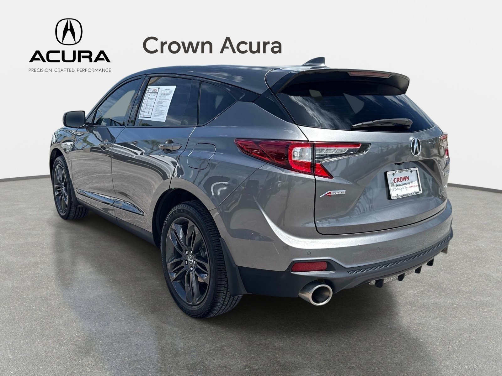 Used 2024 Liquid Carbon Metallic Acura w/A-Spec Package image 3