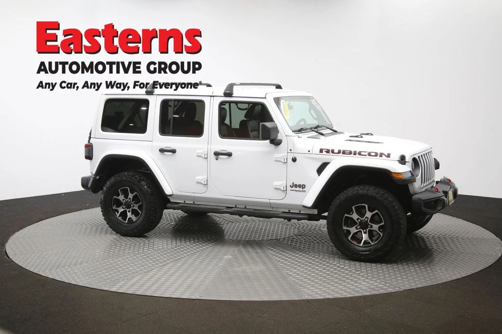 Used 2020 White Jeep Unlimited Rubicon image 49