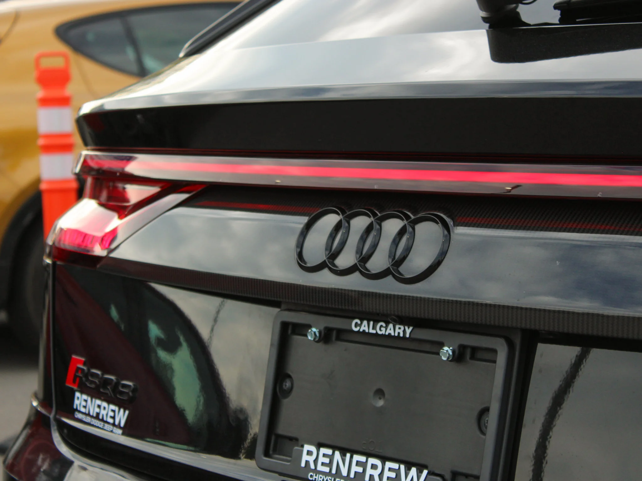 Certified Used 2021 Black Audi 4.0T*591 HP V8 | Valcona Heated/Vented Leather | Full PPF | Apple CarPlay | Head-Up Display image 19