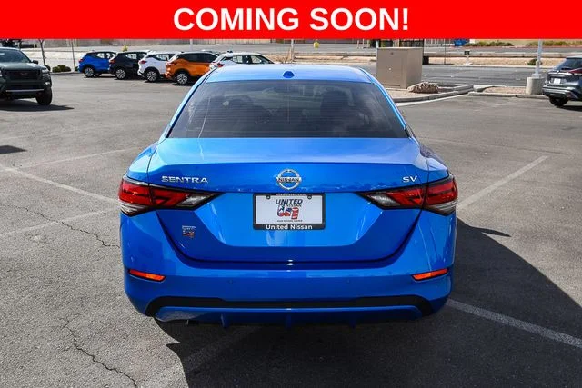Used 2023 Blue Nissan SV image 4